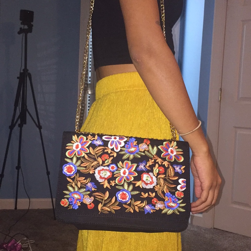 ALDO floral shoulder bag
